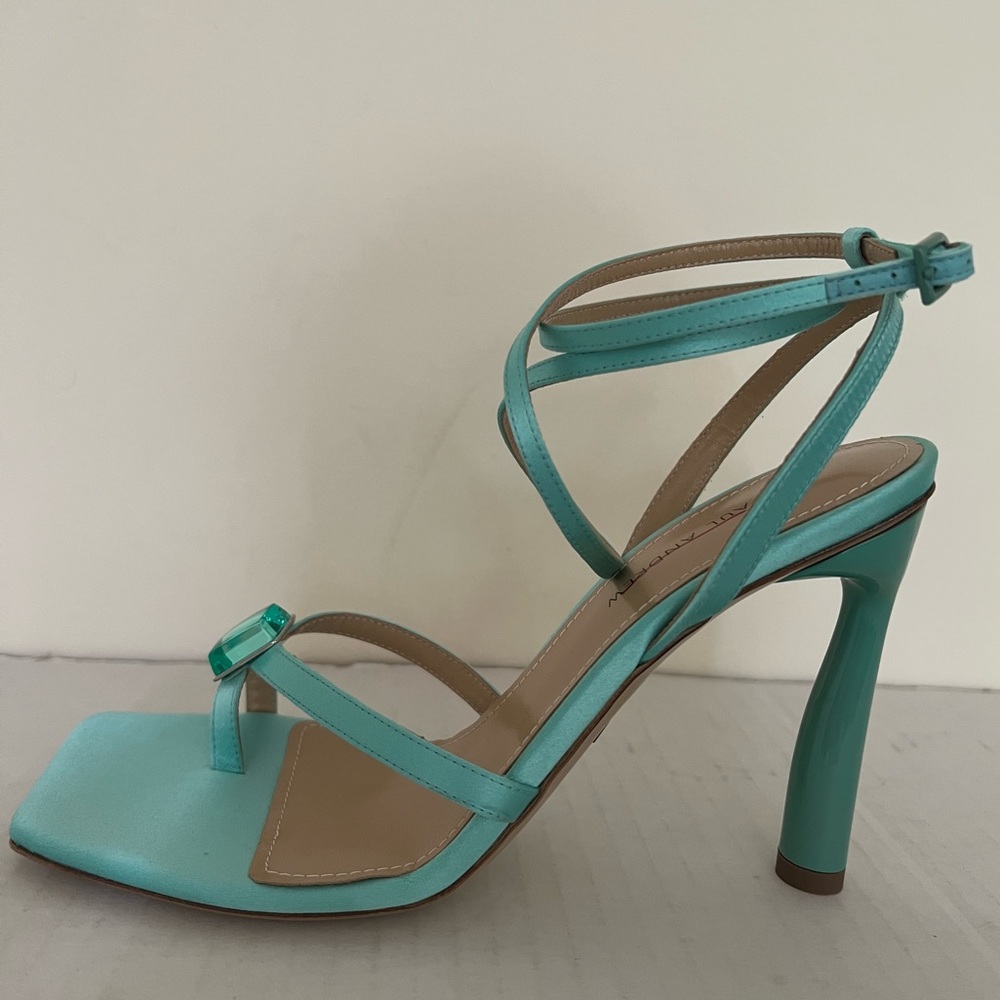 Paul Andrew Crystal & Leather Sandals - Picture 7 of 16